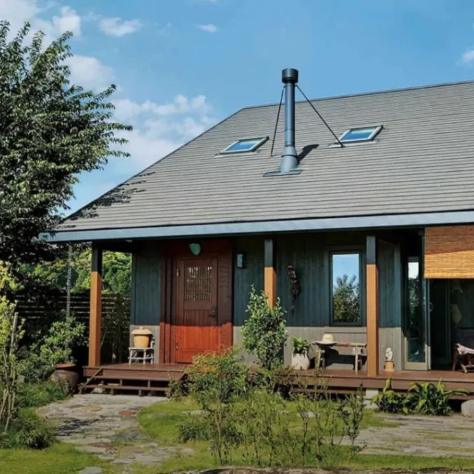 ログハウスのBESS