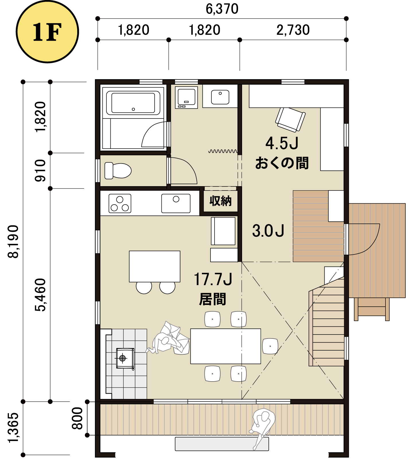 1F